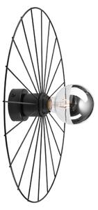 Applique MONTANA 1xE27/15W/230V diametro 45 cm nero