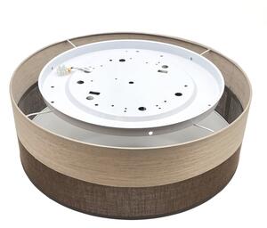 Plafoniera LED SIRJA WOOD LED/36W/230V diametro 45 cm marrone/quercia