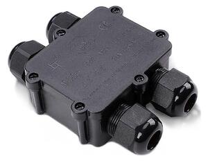 Scatola di giunzione impermeabile IP68 nero