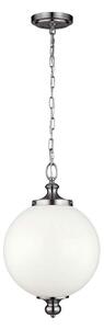 Feiss FE-PARKMAN-PL-PN - Lampadario a sospensione con catena PARKMAN 1xE27/60W/230V