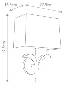 Feiss FE-GEORGIA1 - Applique GEORGIA 1xE27/60W/230V