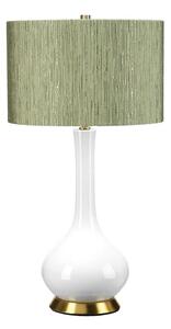 Elstead MILO-AB-TL-RTH - Lampada da tavolo MILO 1xE27/60W/230V verde