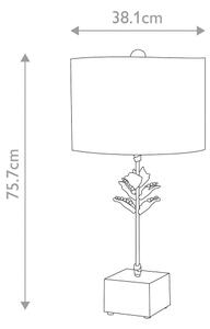 Flambeau FB-CAMILIA-TL - Lampada da tavolo CAMILIA 1xE27/60W/230V