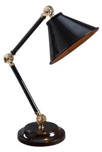Elstead PV-ELEMENT-BPB - Lampada da tavolo PROVENCE ELEMENT 1xE27/60W/230V nero