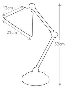 Elstead PV-ELEMENT-WPN - Lampada da tavolo PROVENCE ELEMENT 1xE27/60W/230V bianco