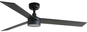FARO 34298WT-1TW - LED Ventilatore dimmerabile RUDDER L LED/18W/230V nero diametro 132 cm WT + TC