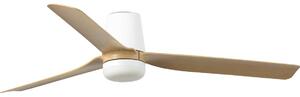 FARO 33829WT-1TW-LED Ventilatore dimmerabile PUNT TUB M 18W/230V marrone/bianco diametro 132 cm WT + +TC