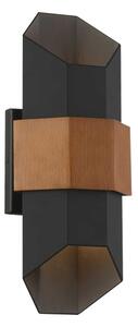 Quoizel QZ-CHASM-M-BKW - Lampada LED da esterno CHASM 2xLED/5,5W/230V IP44