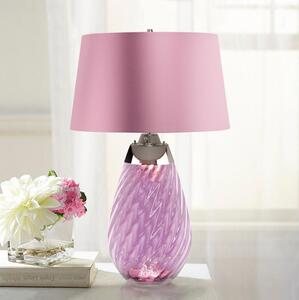 Elstead LENA-TL-L-PLUM - Lampada da tavolo LED LENA 1xE27/40W/230V 74 cm rosa