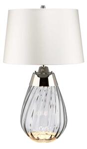 Elstead LENA-TL-S-SMOKE-OWSS-Lampada da tavolo LED LENA 1xE27/60W/230V+1xGU10/7W bianco