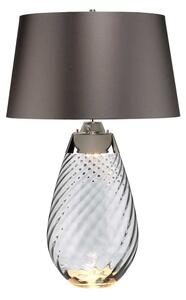 Elstead LENA-TL-L-SMOKE - Lampada da tavolo LED LENA 1xE27/40W/230V 74 cm grigio
