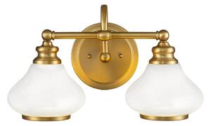 Hinkley HK-AINSLEY2-BATH-BB - Lampada LED da bagno AINSLEY 2xG9/3W/230V IP44