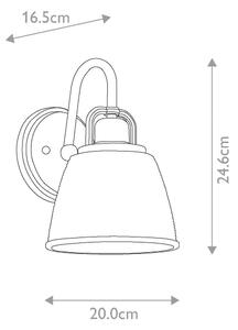 Quoizel QZ-DUBLIN1-PC - Lampada LED da bagno DUBLIN 1xG9/3W/230V IP44 cromo