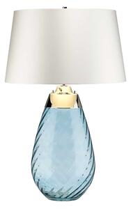Elstead LENA-TL-L-BLU-OWSS-Lampada da tavolo LED LENA 1xE27/40W/230V 74cm blu/bianco