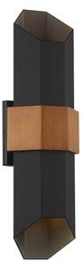 Quoizel QZ-CHASM-L-BKW - Lampada LED da esterno CHASM 2xLED/9,5W/230V IP44