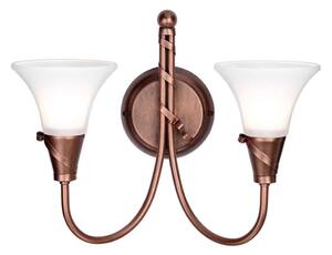 Elstead EM2-COPPER - Applique EMILY 2xE14/40W/230V