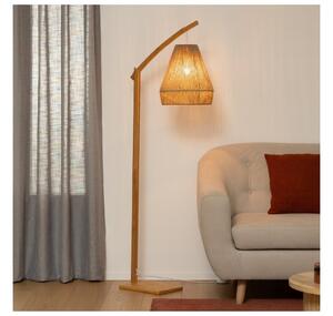 Atmosphera - Lampada con piedistallo PALM 1xE27/60W/230V bambù/canapa