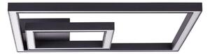 Brilliant - Plafoniera LED QUON LED/24W/230V 3000K 40x40 cm nero