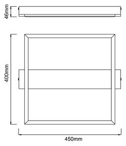 Brilliant-Plafoniera LED dimmerabile LONEOS LED/24W/230V
