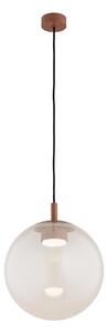 Argon 8829 - Lampadario a sospensione con filo SACRAMENTO 1xGX53/8W/230V limpido/marrone