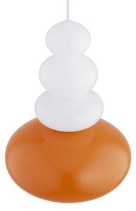 Argon 8822 - Lampadario a sospensione con filo DIEGO 1xGU10/5W/230V bianco/arancione