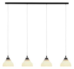 Argon 1860 - Lampadario a sospensione con filo VENTURA 4xE27/15W/230V