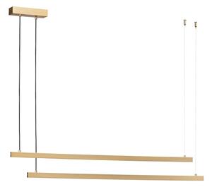 Argon 8839 - Lampadario LED a sospensione con filo MIAMI LED/74W/230V 3000K oro
