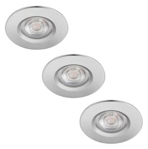 Philips - SET 3x Luce LED da bagno dimmerabile DIVE LED/5W/230V IP65