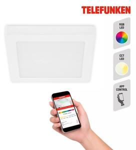 Telefunken 309706TF - Plafoniera LED RGB dimmerabile LED/23W/230V 2700-6500K bianco