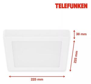 Telefunken 309706TF - Plafoniera LED RGB dimmerabile LED/23W/230V 2700-6500K bianco