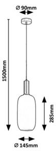 Rabalux - Lampadario su filo 1xE27/60W/230V