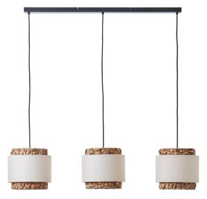 Brilliant - Lampadario a sospensione con filo WATERLILLY 3xE27/60W/230V color crema