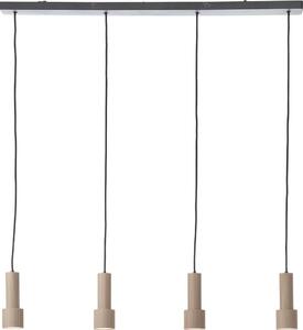 Brilliant - Lampadario a sospensione con filo CADIZ 4xGU10/10W/230V bronzo