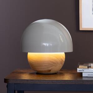 Brilliant - Lampada da tavolo NALAM 1xE14/40W/230V grigio/cenere