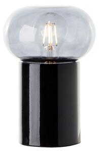 Brilliant - Lampada da tavolo KNUT 1xE27/25W/230V nero/limpido