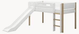 Letto alto per bambini con scivolo Nor