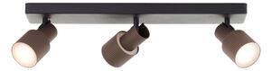 Brilliant - Faretto LED CADIZ 3xGU10/5W/230V bronzo