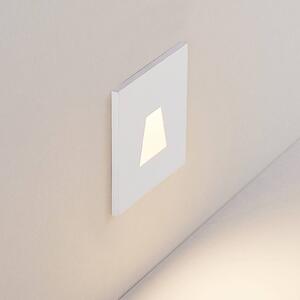 Molto Luce Lampada a incasso Wall 68R IP44 SQ, bianco, alluminio, CCT