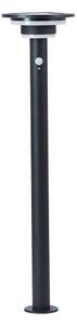 Brilliant - Lampada solare LED con sensore GARVINA LED/3W/3,7V 85 cm IP44 nero
