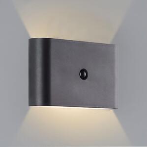 Brilliant - Lampada da parete LED ricaricabile esterna con sensore XINO LED/3W/5