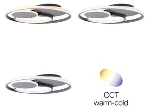 Brilliant - Plafoniera LED dimmerabile RUNDA LED/50W/230V 3000-6500K nero + +TC