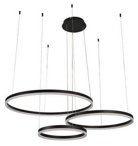 Lampadario a sospensione con filo LED dimmerabile LED/125W/230V 3000-6500K + telecomando