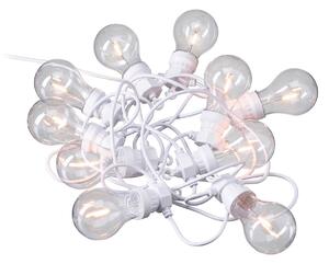 PR Home Glow catena luminosa LED esterni, bianco