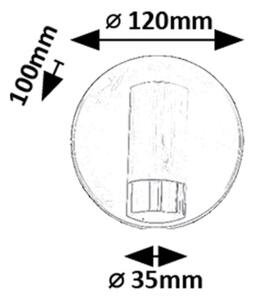 Rabalux 75040 - Luce Spot da parete a LED KADIR LED/3W/230V 4000K