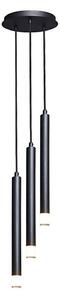 Rabalux 72358 - Lampadario a sospensione con filo RAMIRA 3xG9/5W/230V nero