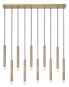 Rabalux 72365 - Lampadario a sospensione con filo RAMIRA 10xG9/5W/230V oro