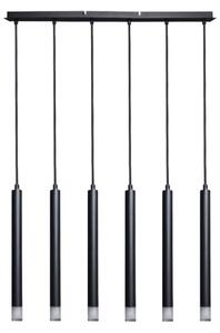 Rabalux 72362 - Lampadario a sospensione con filo RAMIRA 6xG9/5W/230V nero