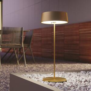 Eco-Light Lampada LED da tavolo accu Cocktail, dimming, oro