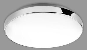 Briloner Plafoniera LED Malbona, struttura in cromo, Ø 28,5 cm