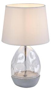 Rabalux 74227 - Lampada da tavolo APOLONIA 1xE27/40W/230V bianco